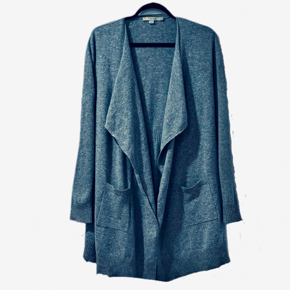 Women’s Boden Cardigan Sweater Size 6, Gray, open front